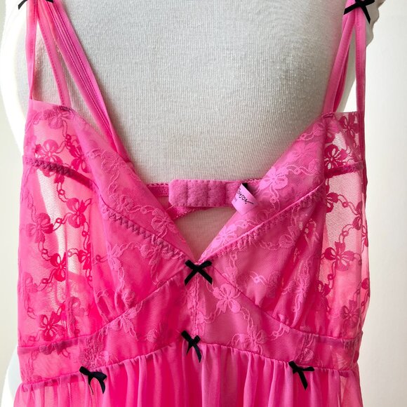Y2k BETSEY JOHNSON lingerie baby doll nightie - Picture 2 of 10